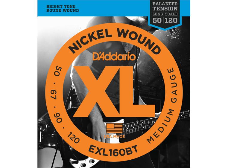 D'Addario EXL160BT Balanced Tension El. Bass (050-120)